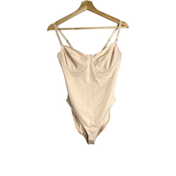 BODYSLIMER Compression Nude Bodysuit Shapewear - Picture 1 of 7